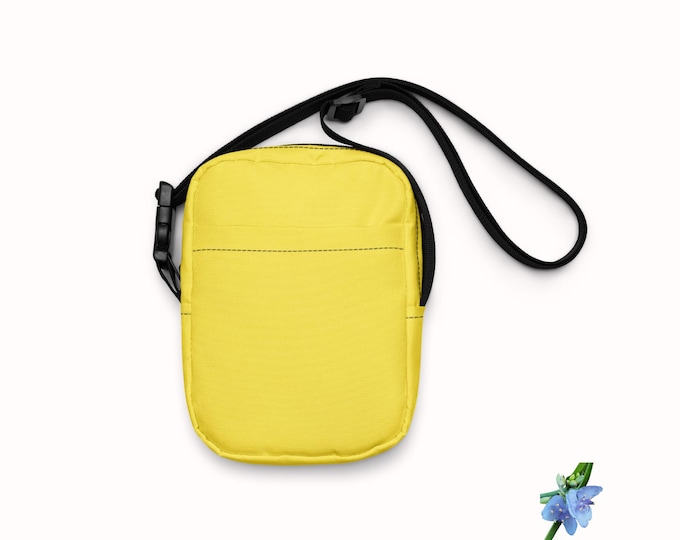 Girls' Bright Yellow Crossbody Bag - Perfect for Everyday Use