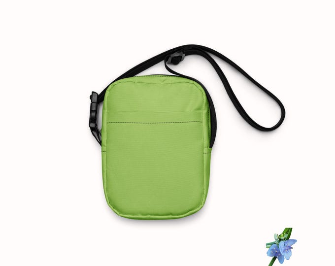 Stylish Green-Yellow Girls Utility Crossbody Bag for Everyday Use