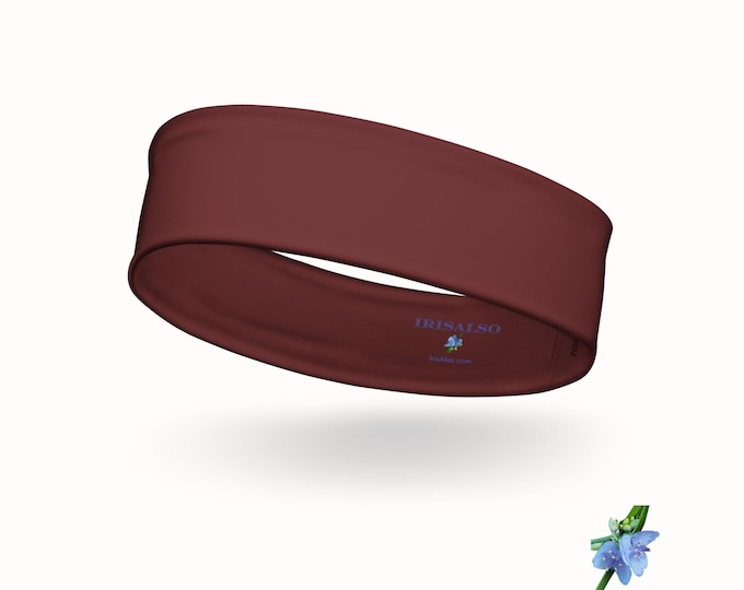 Sustainable Fashion Headband for Girls Brown-Red