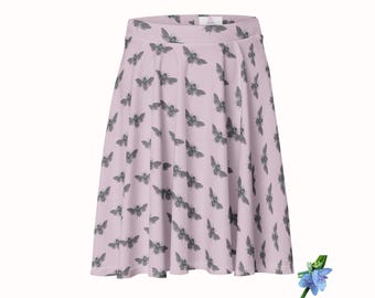 Skater Skirt with Boho Style Bees