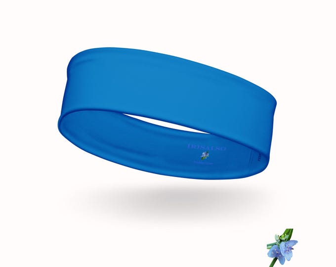Eco-Friendly Bright Blue Headband for Girls | Sustainable Fashion