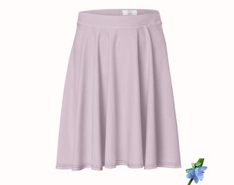 Women's Skater Skirt Midthigh Length Sustainable Fashion