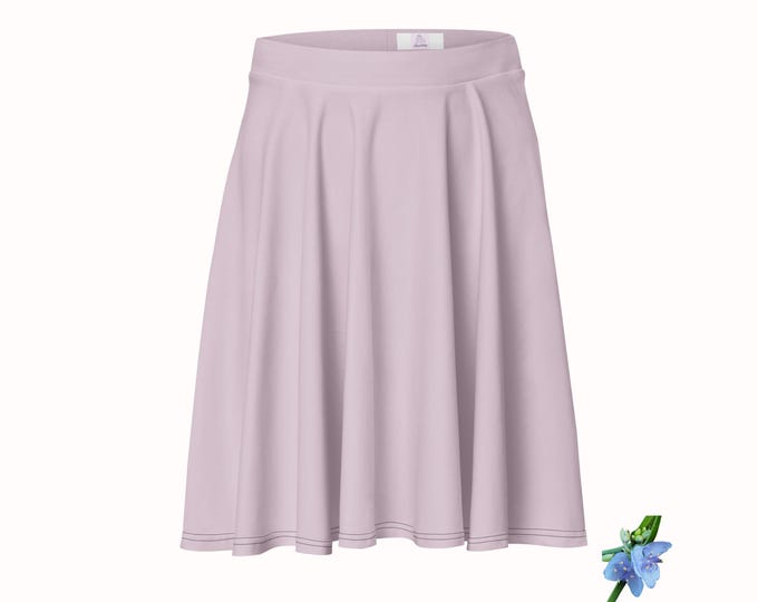 Women's Skater Skirt Midthigh Length Sustainable Fashion