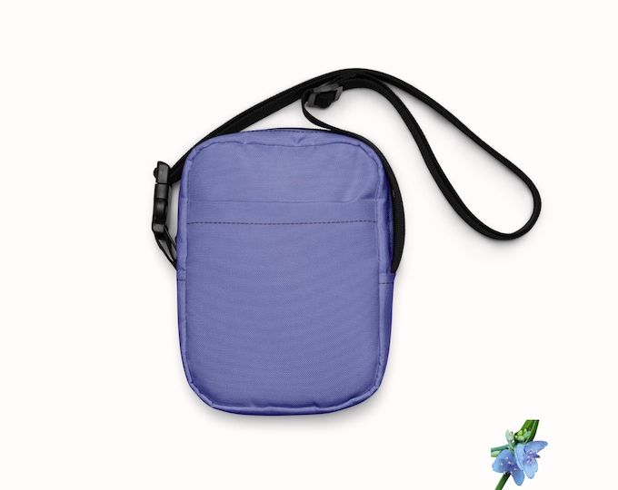 Trendy Girls Utility Crossbody Bag in Blue-Violet - Perfect for On-the-Go