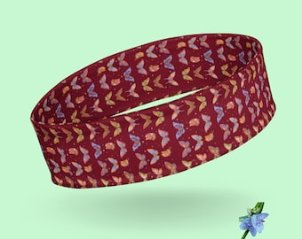 Colorful Butterfly Headband - Vibrant Floral Hair Accessory