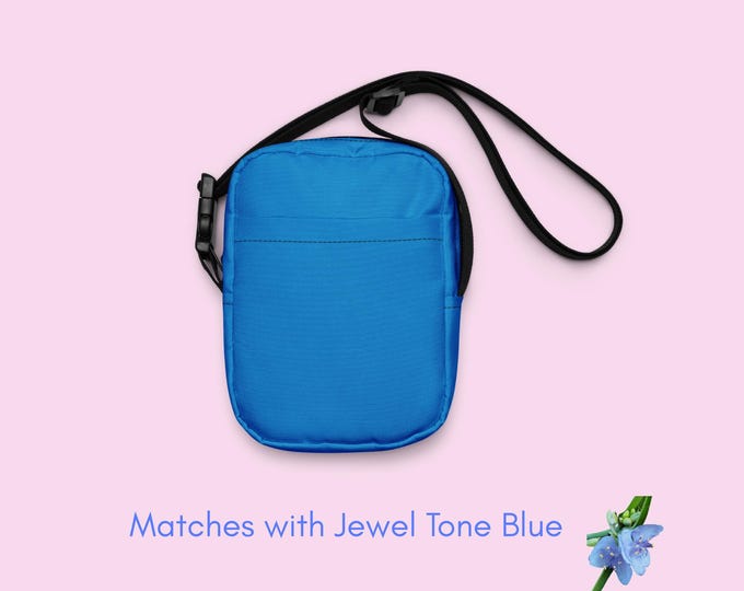 Girls' Bright Blue Crossbody Bag - Perfect for Everyday Use