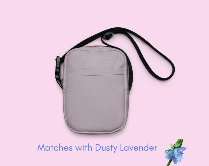 Dusty Lavender Crossbody Purse for Girls | Casual Everyday Style