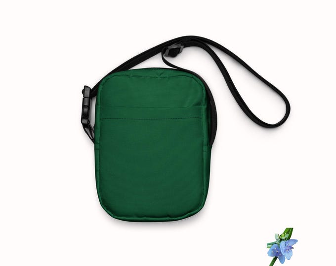 Everyday Crossbody Bag in Jewel Tone Green - Fashionable Accessory