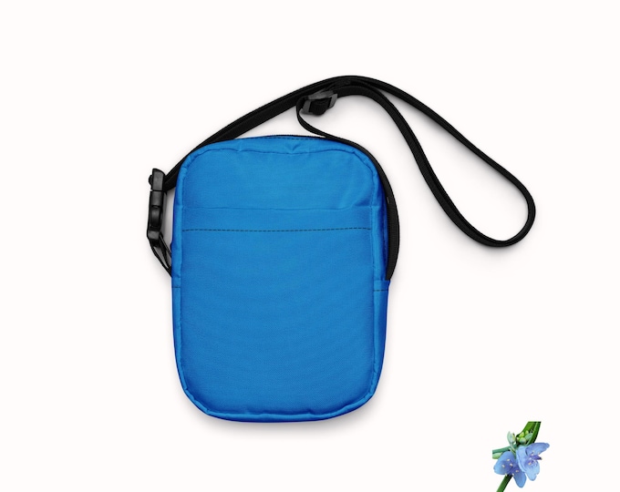 Girls' Bright Blue Crossbody Bag - Perfect for Everyday Use