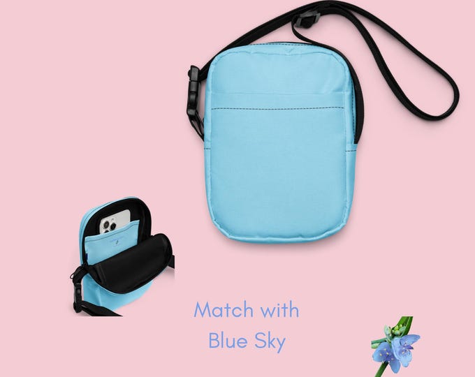Girls Blue Sky Crossbody Bag | Basic Style Fashion Accessory