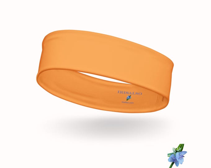 Sustainable Golden Yellow Headband | Handmade from Recycled Polyester