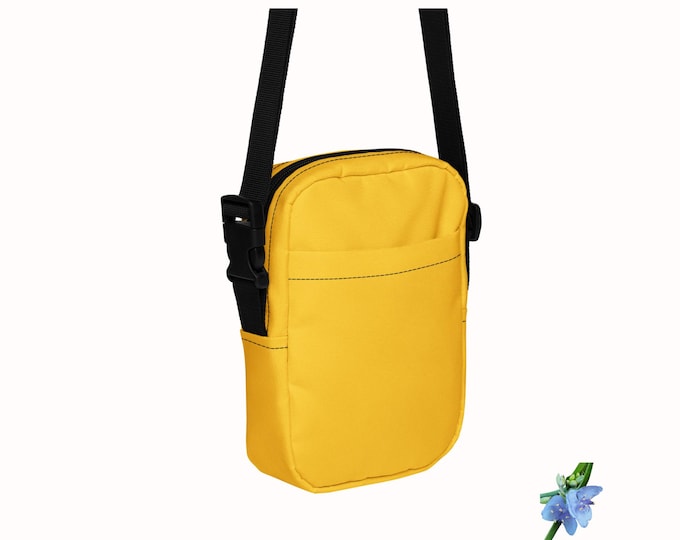 Jewel Tone Yellow Girls Crossbody Bag - Essential Fashion Basic
