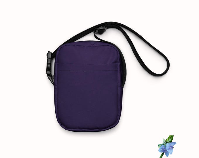 Dark Purple Crossbody Bag | Basic Style Fashion Accessory for Girls