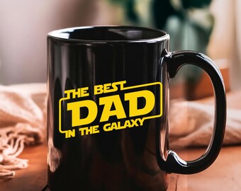Space Dad Coffee Mug, Dad in Galaxy Father's Day Gift