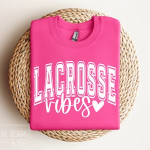 Lacrosse Vibes SVG PNG, Lacrosse Svg Png Pdf, Lacrosse Shirt Svg Png, Lacrosse Sublimation, Varsity Svg Png, LAX Svg Png, Lacrosse Clipart image 2