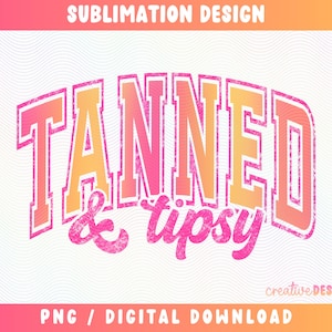 Gebruind en aangeschoten, png PNGEgg | Varsity-lettertype | Zomerontwerpen | Strandshirtontwerpen | Roze | Regenboog | Verontrust | Sublimatie | Digitale download