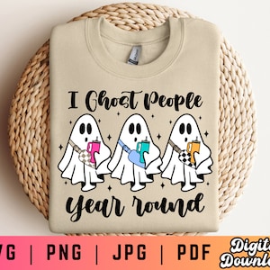 I Ghost People Year Round SVG PNG, Ghosting Svg Png, Ghosted Svg Png, Ghost Svg Png, Ghost Tumbler Svg Png, Trendy Ghost Svg Png Cut File