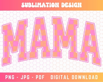 Mamá PNG, Mamá a cuadros rosa y naranja Png, Universidad Png, Patrón de cuadros rosa y naranja Png, Diseños a cuadros, Mamá pastel Png