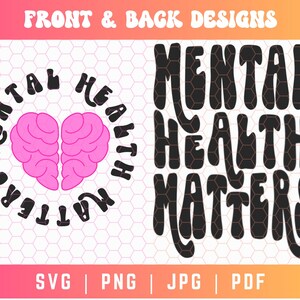 Mental Health Matters SVG PNG, Mental Health Awareness Svg Png, Mental Health Svg, Mental Health Shirt Svg, You Matter Svg Png, Mental Svg