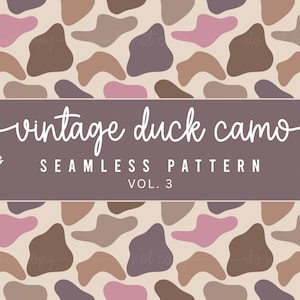 Roze vintage eend naadloze camouflagepatroon, old school camouflage, moerascamouflage, camouflageachtergronden, camouflagesublimatiepatroon, girly camouflagepatroon