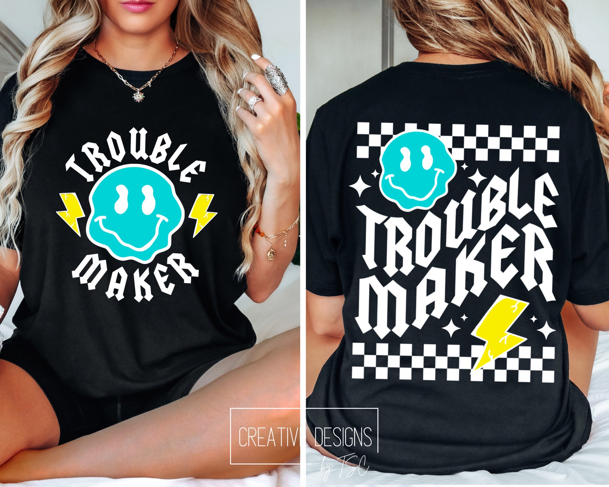 Troublemaker Sticker Troublemaker Svg Png, Trouble Maker Svg Png, Problem Child Svg Png ...