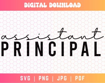 Assistant Principal SVG PNG, Principal Svg Png, Difference Maker Svg, Principal Shirt Svg Png, Teacher Shirt Svg Png, School Worker Svg Png