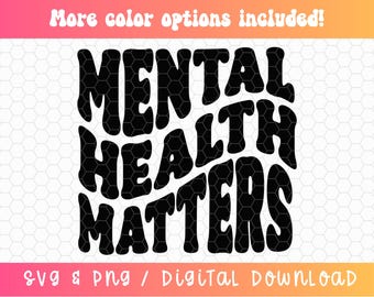 Mental Health Matters SVG PNG, Mental Health Awareness Svg Png, Mental Health Svg Png, Self Love Club Svg Png, You Are Enough Svg Png