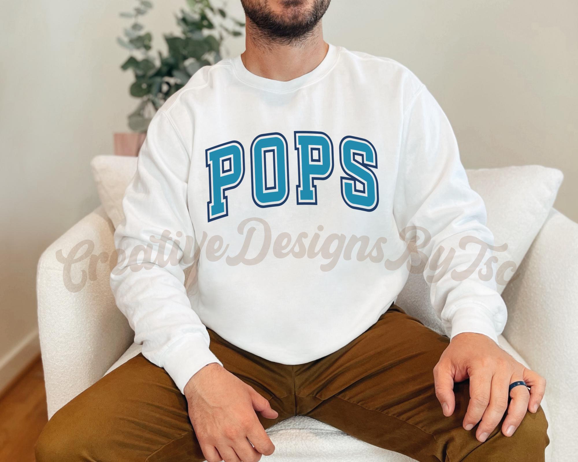 Pops SVG PNG PDF, Varsity Svg Png, Pops Shirt Svg Png, Pops Sublimation ...