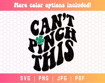 Impossible de pincer ce PDF PNG SVG, Shamrock Png, Svg Png de la Saint-Patrick, irlandais Svg Png, chanceux Svg Png, chemise drôle de la Saint-Patrick Svg Png