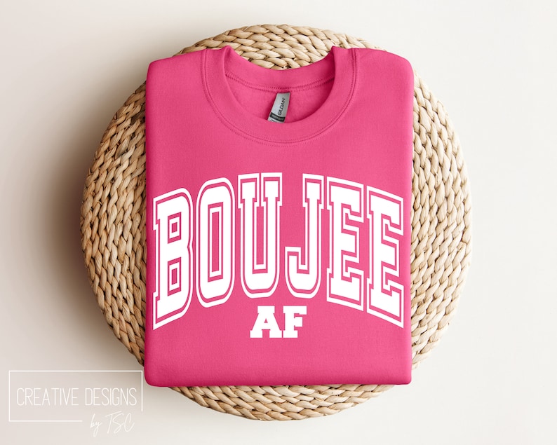 Boujee AF SVG PNG, Boujee Svg Png, Varsity Svg, Shopping Svg, Designer ...