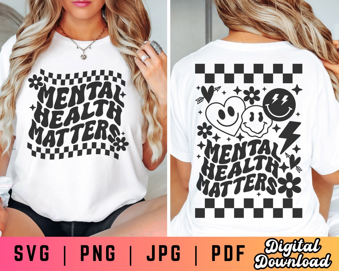 Mental Health Matters SVG PNG, Be Kind to Your Mind Svg, Mental Health ...