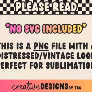 Summer PNG | Varsity Font | Flowers | Summer Designs | Retro Flowers | Summertime | Distressed | Sublimation | Digital Download image 7