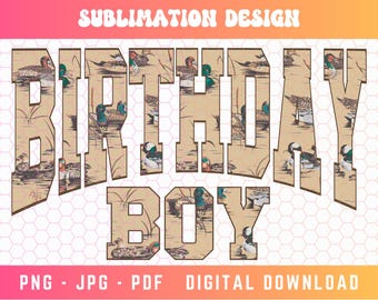 Birthday Boy PNG, Wood Duck Png, Hunting Png, Toddler Png, Duck Hunter Png, Kids Birthday Shirt PNG, Western Png, Waterfowl Png, Boy Png