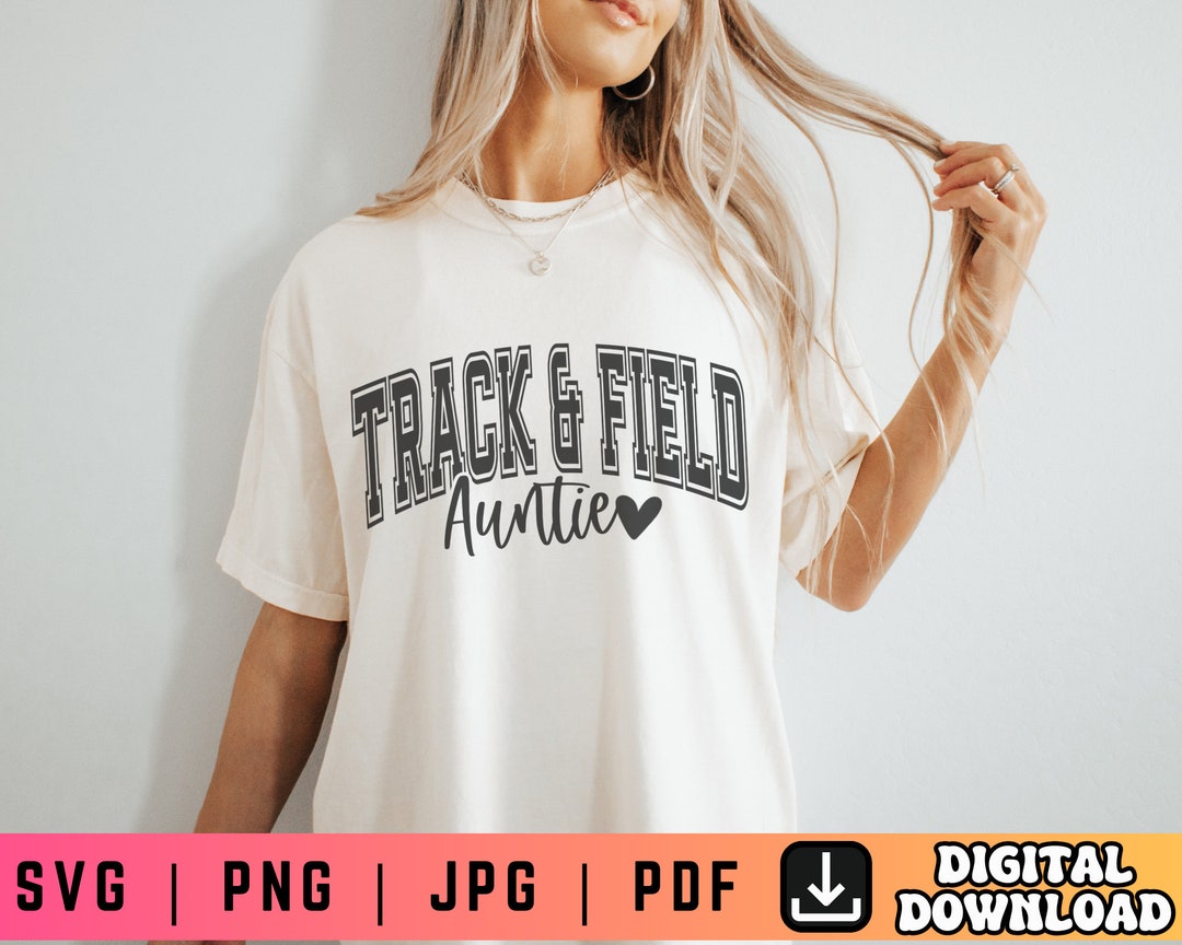 Track and Field Auntie SVG PNG, Track Aunt Svg Png, Track Svg Png ...