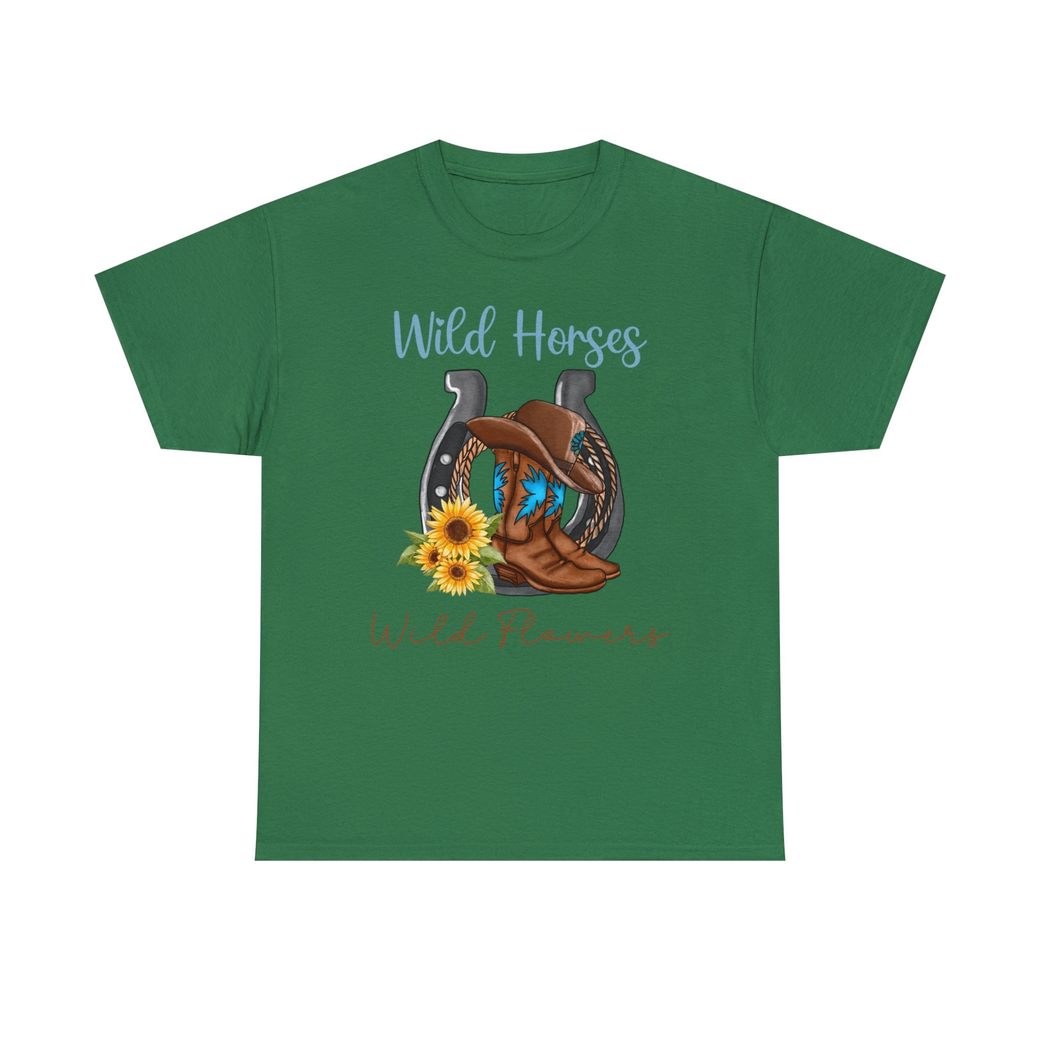 Lainey Wilson Wild Horses and Wild Flowers Lainey Wilson Tee Etsy UK