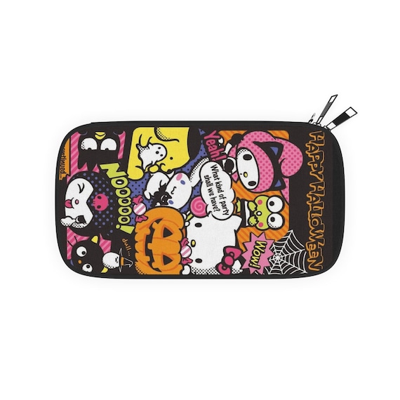 Kuromi Sanrio Hello Kitty Halloween Theme Passport Wallet - Etsy display picture 3