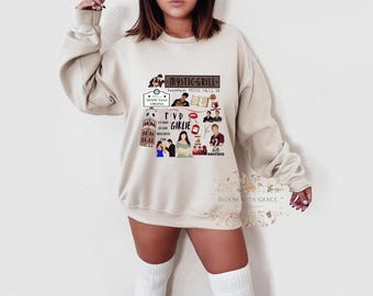 Vampire Diaries Quotes Sweatshirt, The Vampire Diaries, TVD Merch, TVD Quotes, Damon Salvatore, Mystic Falls, TVD Fans,