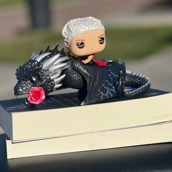 Officially licensed Manon and Abraxos Funko Pop - Throne of Glass