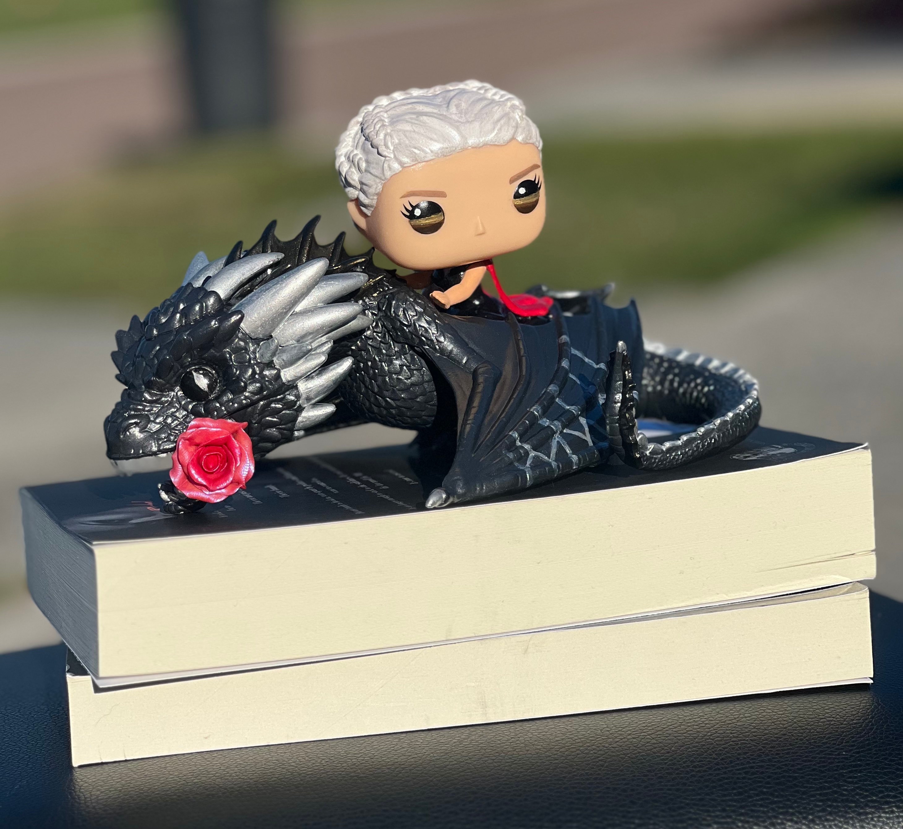 Officially Licensed Manon and Abraxos Funko Pop - Throne of