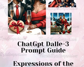 Expressions of the Heart 8 Pictures and 8 Prompts |A Bundle for Digital or Printable Planner Covers| ChatGPT DALL-E 3