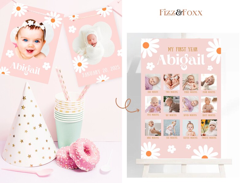 First Birthday Time Capsule Printable Time Capsule Template - Etsy