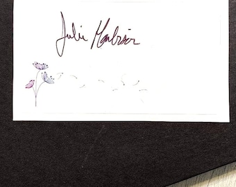 Signiertes Exlibris