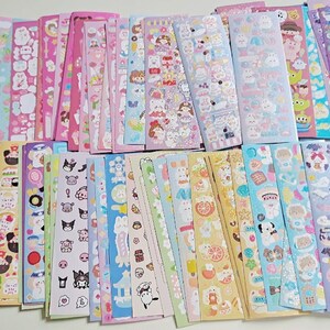 50 pc KPop Polco Deco Stickers, kpop toploader, Cute Korean Sticker Grab Bag, Bullet journal, Sticker Pack, Kawaii Assorted Stickers