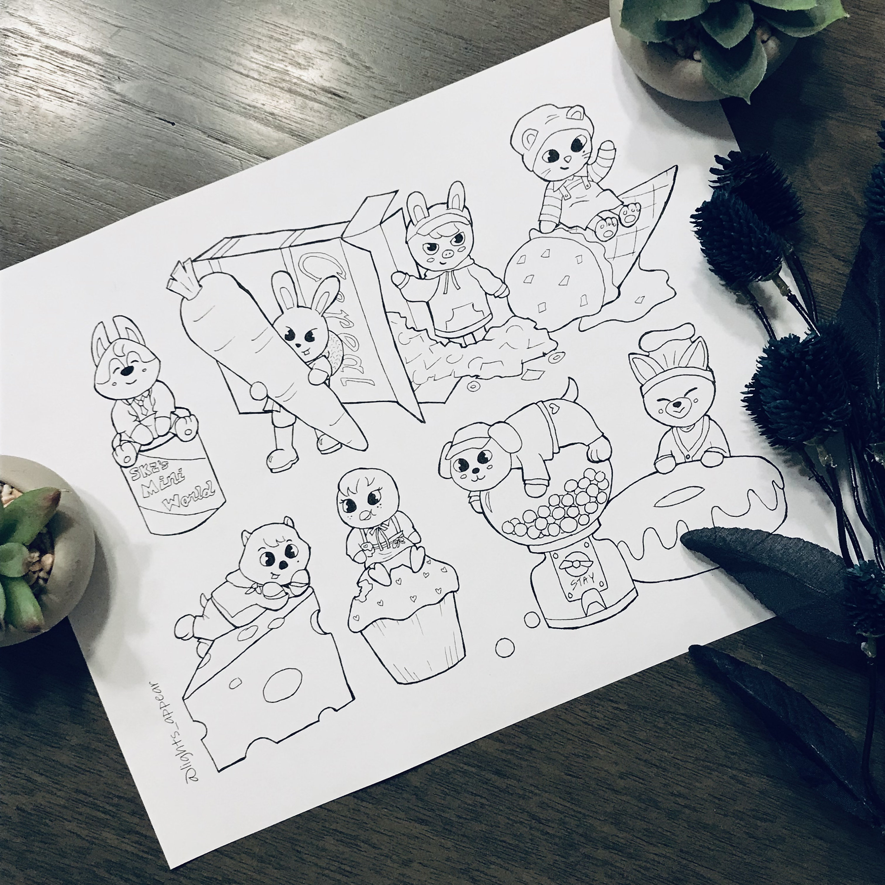 We Bare Bears Coloring Pages  Free Printable Coloring Pages for Kids