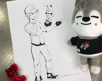 SKZOO Wolf Chan LEDランプ Sample Drop ✨ SKZOO Wolf Chan Squishy Lamp WE ARE SO