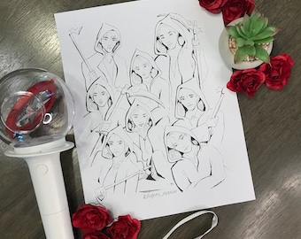 Reaper Stray Kids - K-Pop Printable Coloring Pages