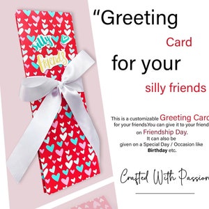 Cartoline d'auguri per gli amici / Carte speciali per il giorno dell'amicizia. Carte fatte a mano