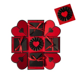 Explosion box Surprise Gift Box /Cadeaux uniques pour anniversaire/anniversaire/Carte de voeux faite à la main