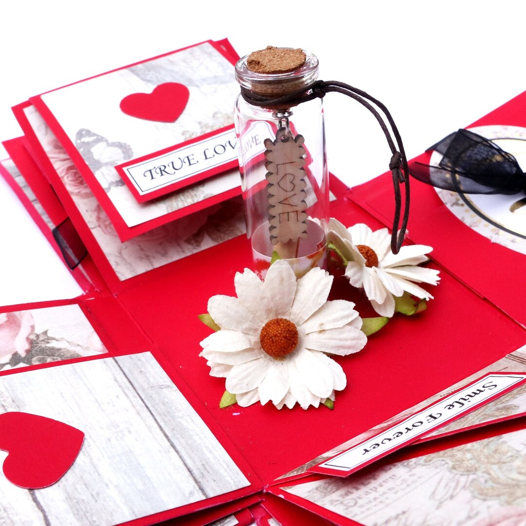 Handmade Explosion Box Explosion Gift Box Scrapbook Album ,surprise