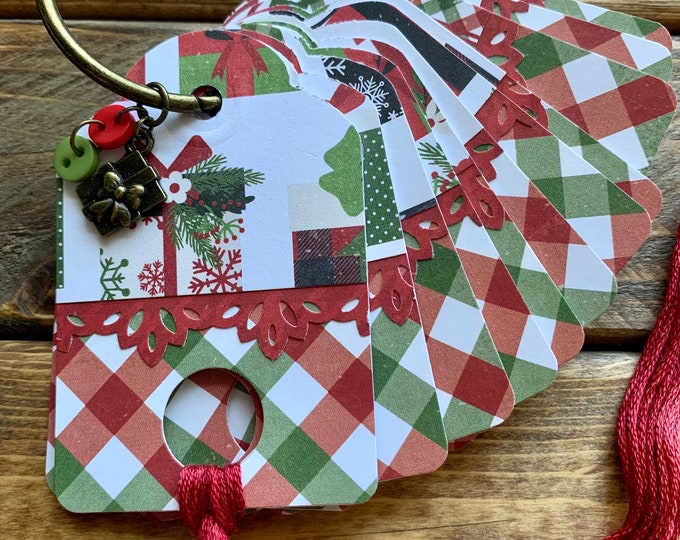 Cross Stitch Floss Drops, Embroidery Floss Thread Keeps, Christmas